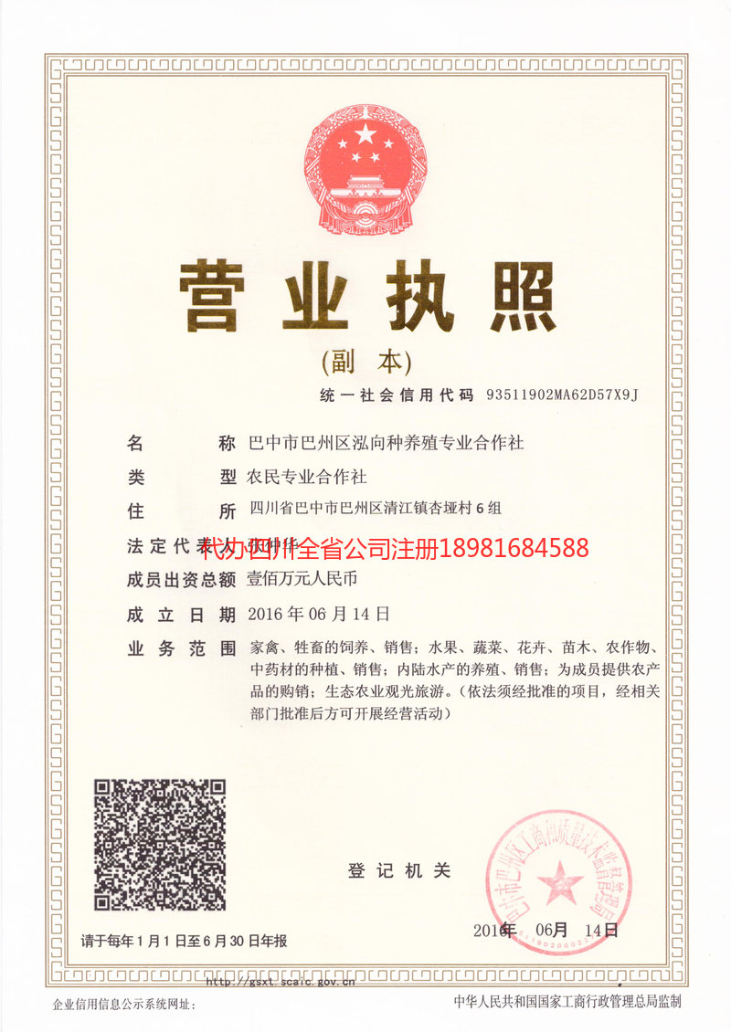 新泰新泰泓向种养殖专业合作社